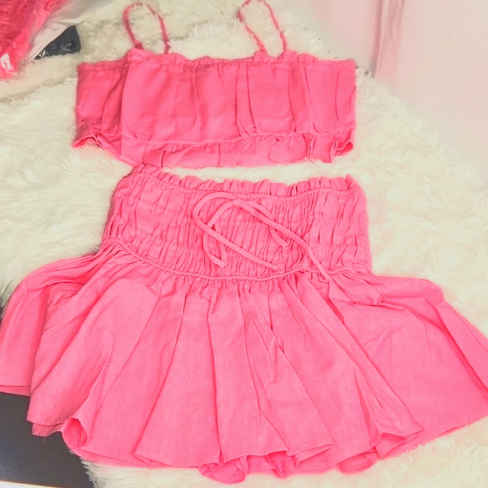 HYFVE Pink Paradise Top and Skort